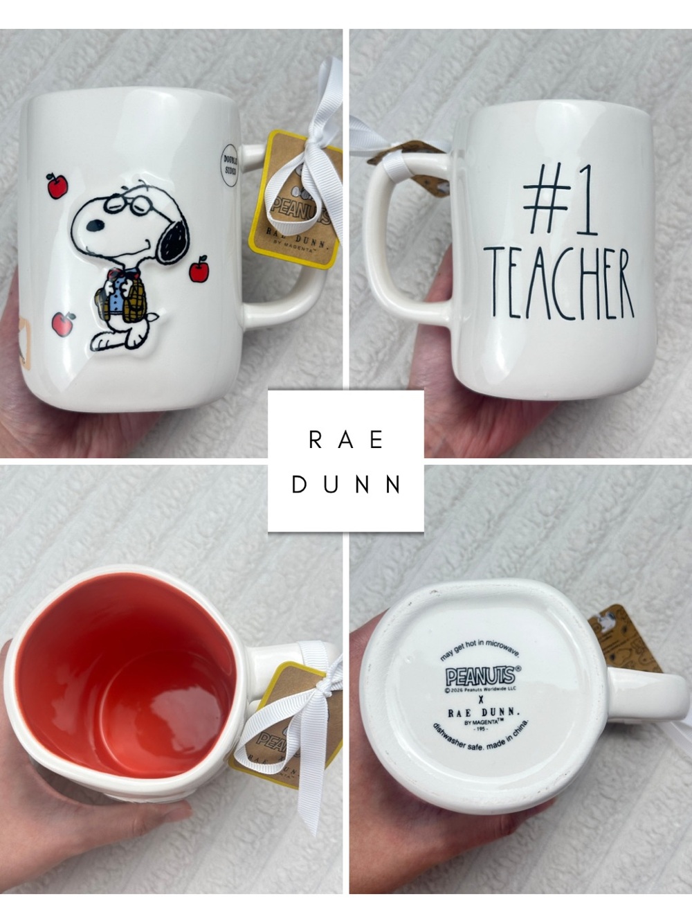 Rae Dunn Snoopy Mug